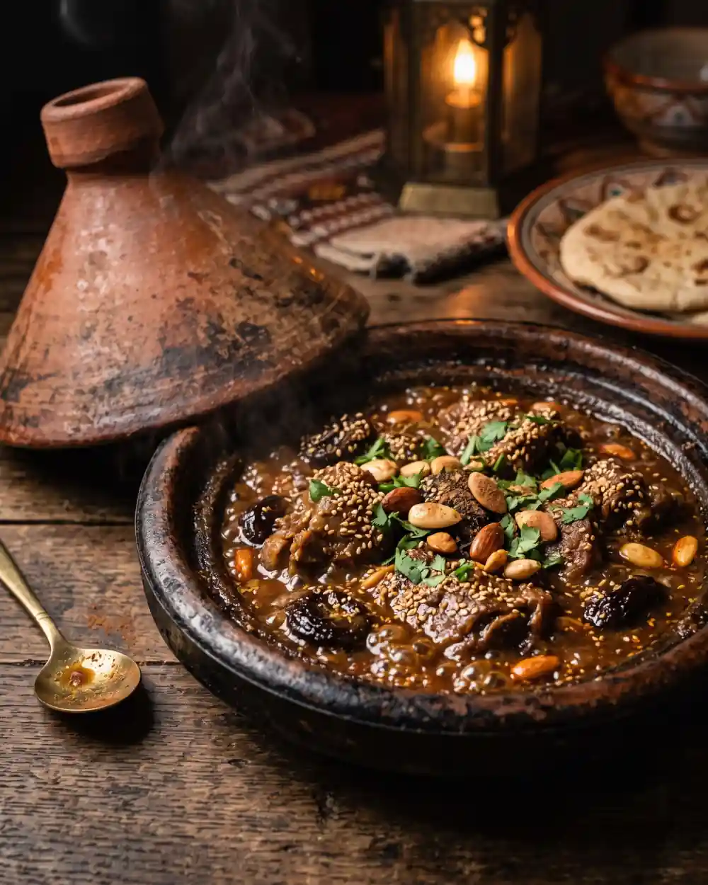 طاجين اللحم بتوابل المروزية