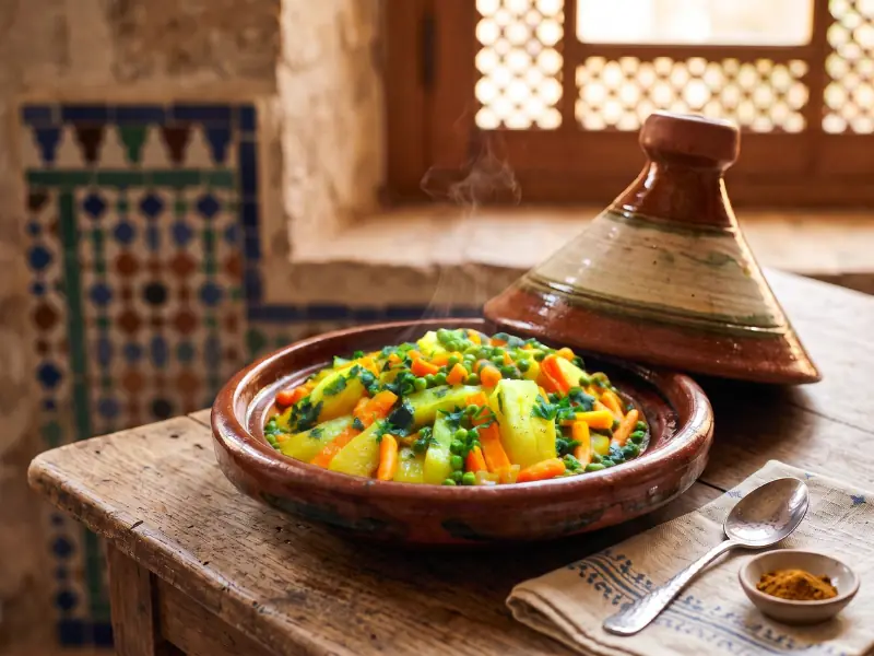 وصفة طاجين مغربي أصيل